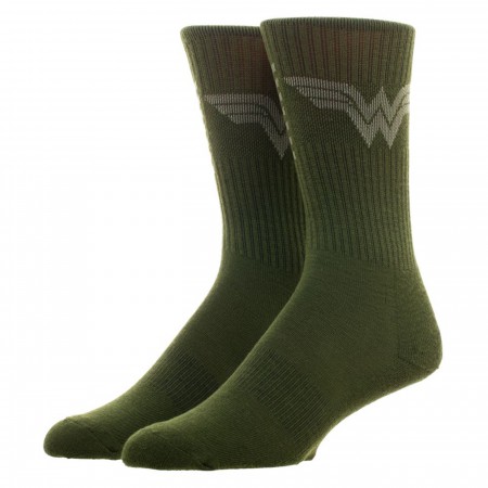 Wonder Woman Salute To Service Athletic Crew Socks
