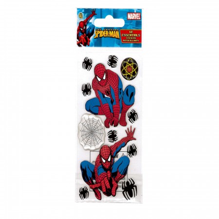 Spiderman Image and Webs Sticker Pack