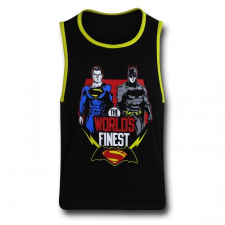 Batman Vs Superman World's Finest Kids Tank Top