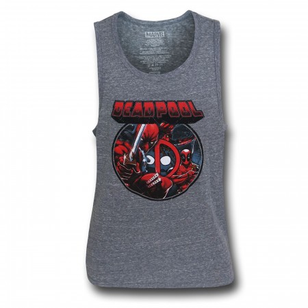 Deadpool Image Circle Tank Top