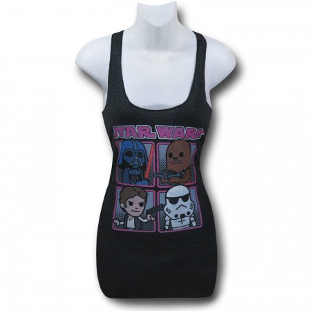 Star Wars Cute Quad Women's Tank Top