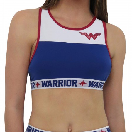 Wonder Woman Warrior Women's Sports Bra