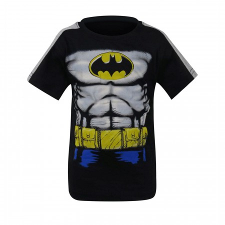 Batman Kids Grey & Blue Costume T-Shirt