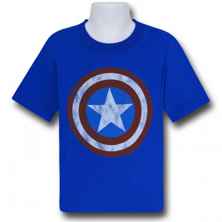 Captain America Shield Symbol Kids T-Shirt