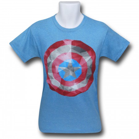 Captain America Crystal Shield T-Shirt