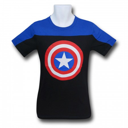 Captain America Shield Two-Tone Men's T-Shirt