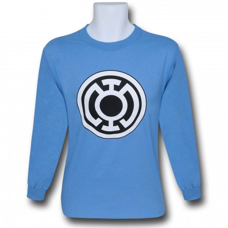 Green Lantern Blue Lantern Symbol Long Sleeve T-Shirt