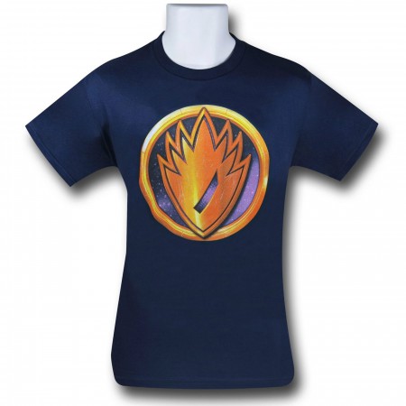 Guardians Rocket Symbol 30 Single T-Shirt