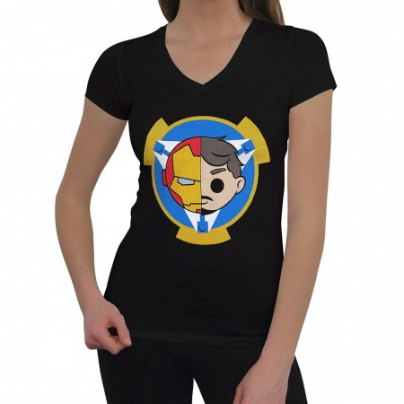 Iron Man Iconic Women's V-Neck T-Shirt