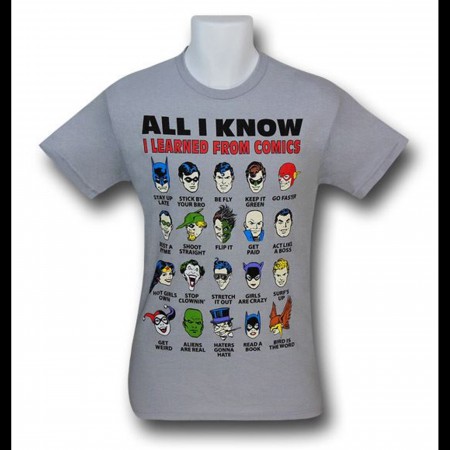 JLA All I Know Grey T-Shirt