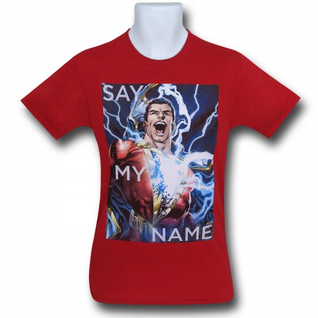 Shazam Say My Name T-Shirt