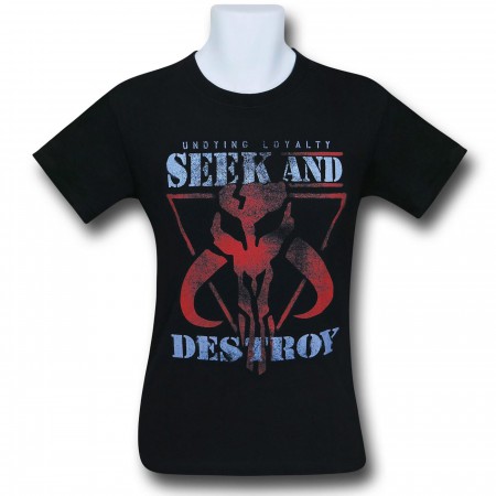 Star Wars Fett Seek and Destroy T-Shirt
