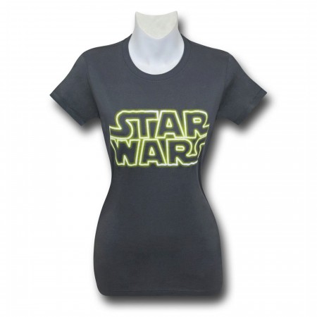 Star Wars Neon Logo Women's T-Shirt
