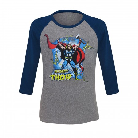 Mighty Thor by John Buscema Men's Baseball T-Shirt
