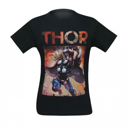 Thor Raging Thunder God Men's T-Shirt