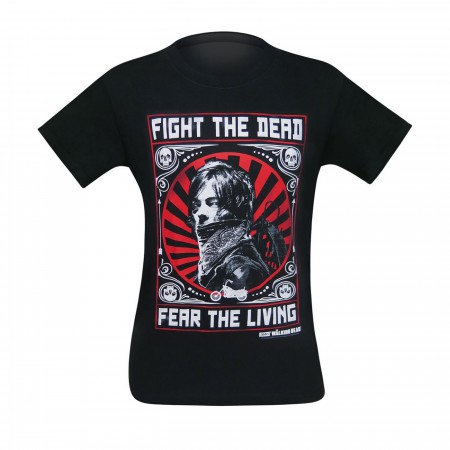 Walking Dead Daryl Dixon Fight The Dead Men's T-Shirt