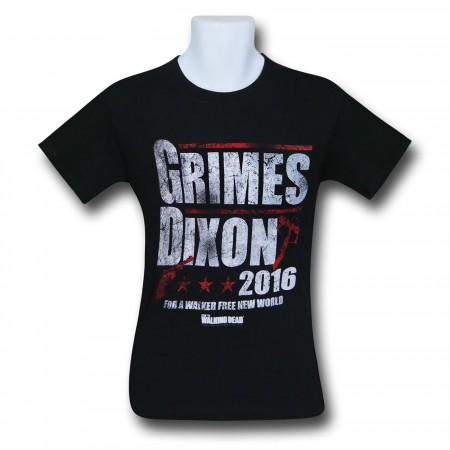 Walking Dead Grimes & Dixon 2016 Men's T-Shirt