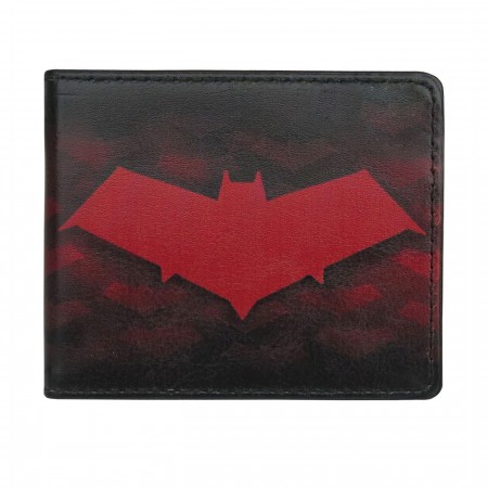 Red Hood Symbols All-Over Print Bi-Fold Wallet