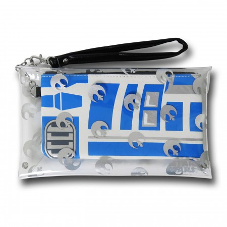Star Wars R2D2 Clear Envelope 2-in-1 Wallet