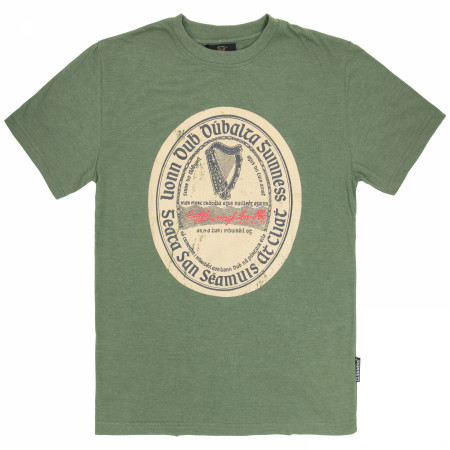 Guinness Beer Gaelic Label Shirt - Green