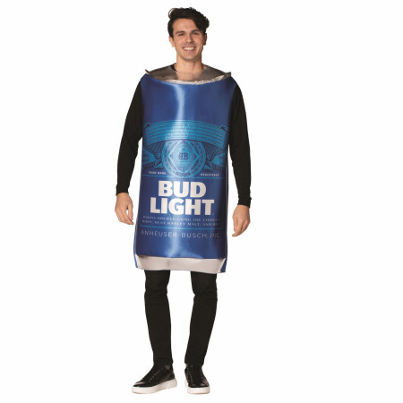 Bud Light Beer Can Tunic Costume