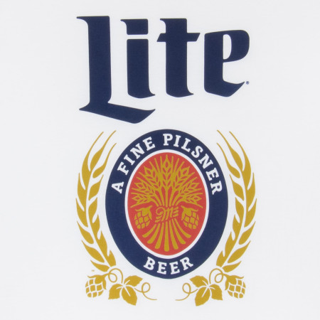 Miller Lite Logo White T-Shirt