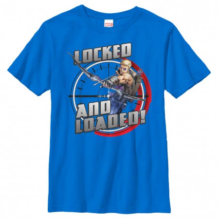Marvel Teams Dart Nocker Blue Youth T-Shirt