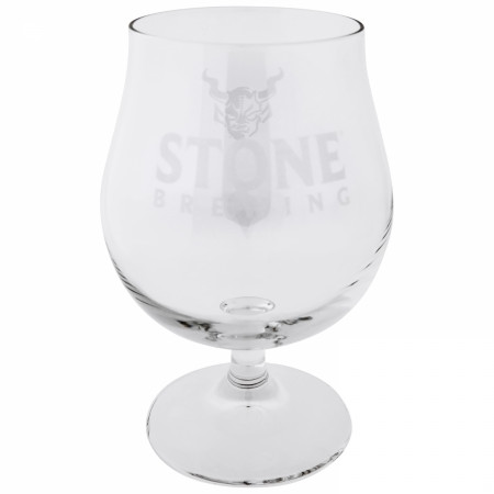 Stone Brewing Co. Duel Logo Specialty Chalice Glass