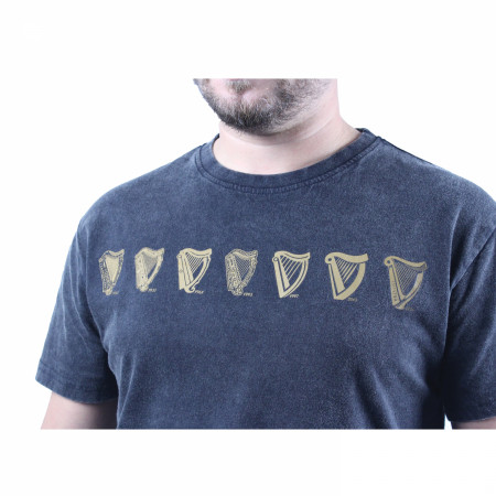 Guinness Harp Logo History T-Shirt