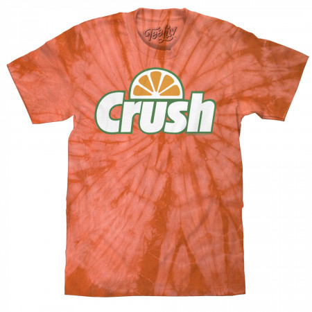 Crush Orange Logo Tie Dye T-Shirt