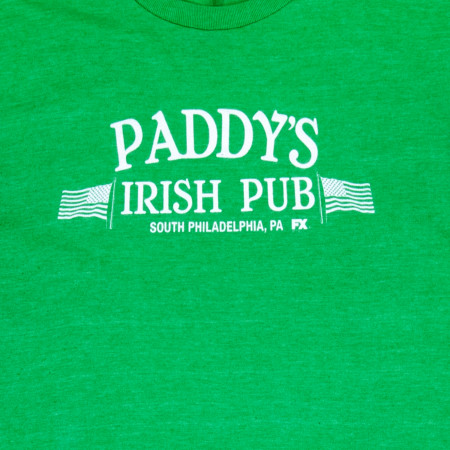 Paddy's Irish Pub Philadelphia St. Patrick's Graphic Men's Green T-Shirt