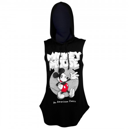 Mickey Mouse American Classic Women's Hooded Tank Top