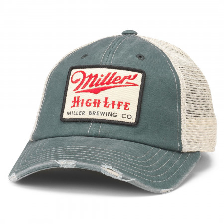 Miller High Life Green Colorway Adjustable Hat