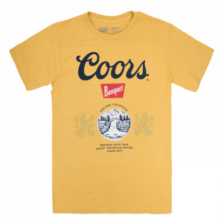 Coors Banquet Golden Tee Shirt