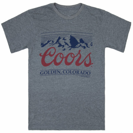 Coors Golden Colorado Grey Tee Shirt