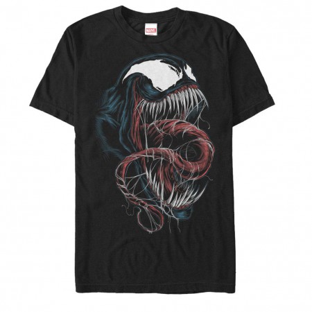 Spiderman Venom Black Mens T-Shirt