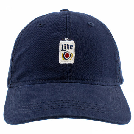 Miller Lite Can Logo Navy Blue Dad Hat