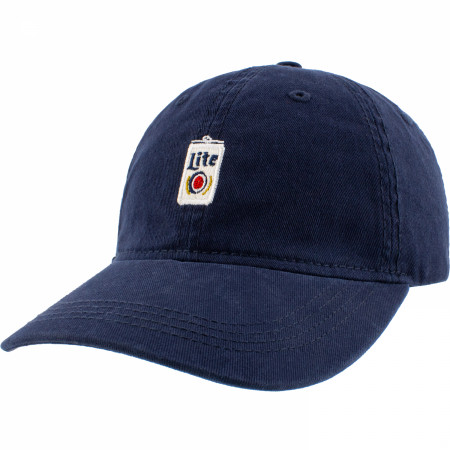 Miller Lite Can Logo Navy Blue Dad Hat