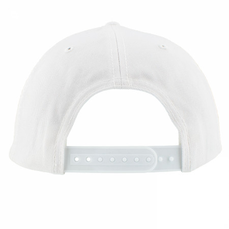 Natty Light Rowdy Gentleman Vintage Logo White Snapback Hat