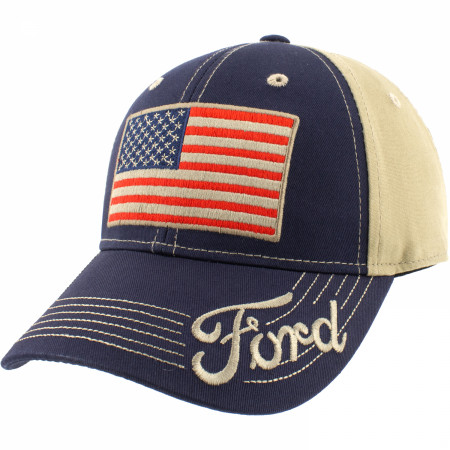 Ford American Flag Hat