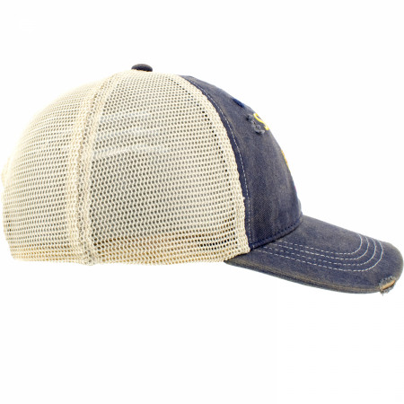 Stroh's Beer Logo Retro Brand Brown Mesh Hat