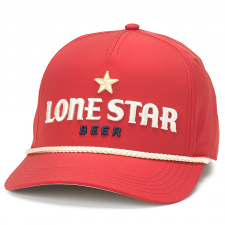 Lone Star Beer Embroidered Adjustable Rope Hat