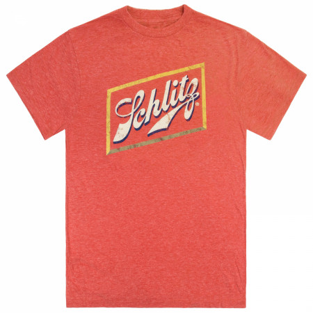 Schlitz Beer Logo Men's Red T-Shirt
