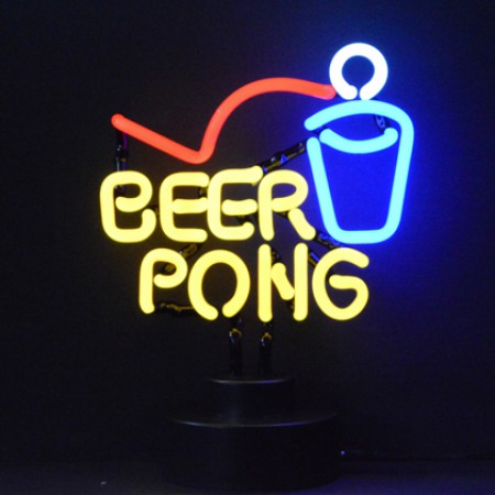 Beer Pong Neon Sign