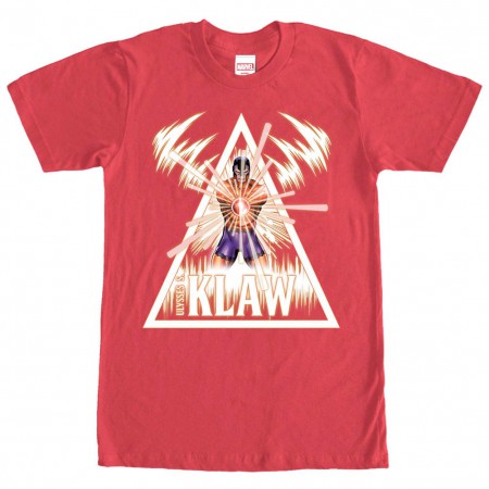 Marvel Teams The Klaw Red Mens T-Shirt