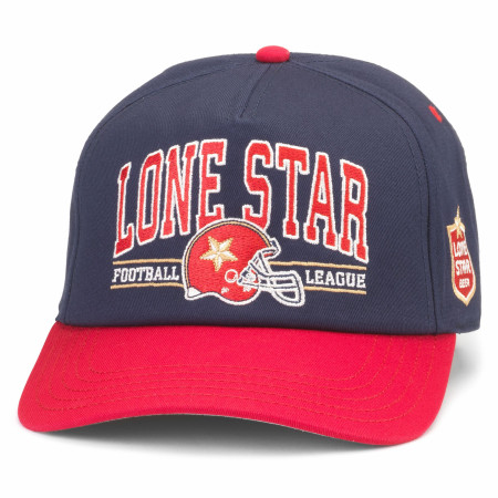 Lone Star Beer Football League Snapback Hat