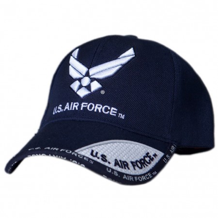 Patriotic US Air Force Navy Blue Hat