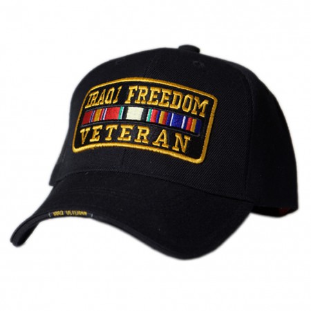 Patriotic Iraqi Freedom Veteran Hat
