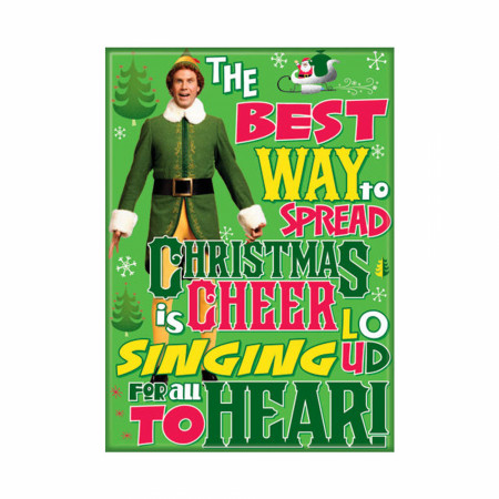 Elf Sing Loud Magnet