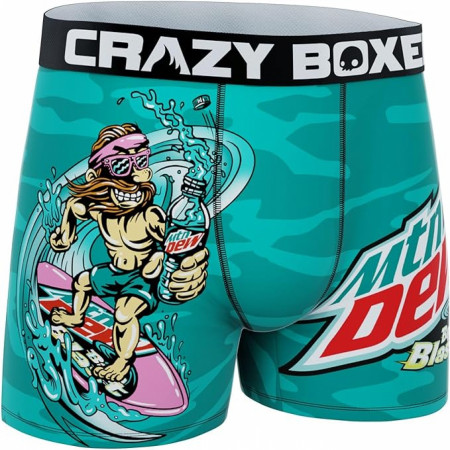 Crazy Boxers Mountain Dew Baja Blast Boxer Briefs